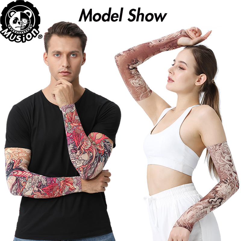 Musion New Seamless Tattoo Sle - Fishing Socks review and price