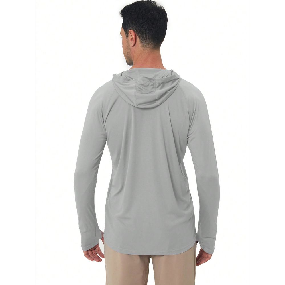 UPF 50 Sun Protection Hooded L - Fishing Shirt Uv Protection review and price