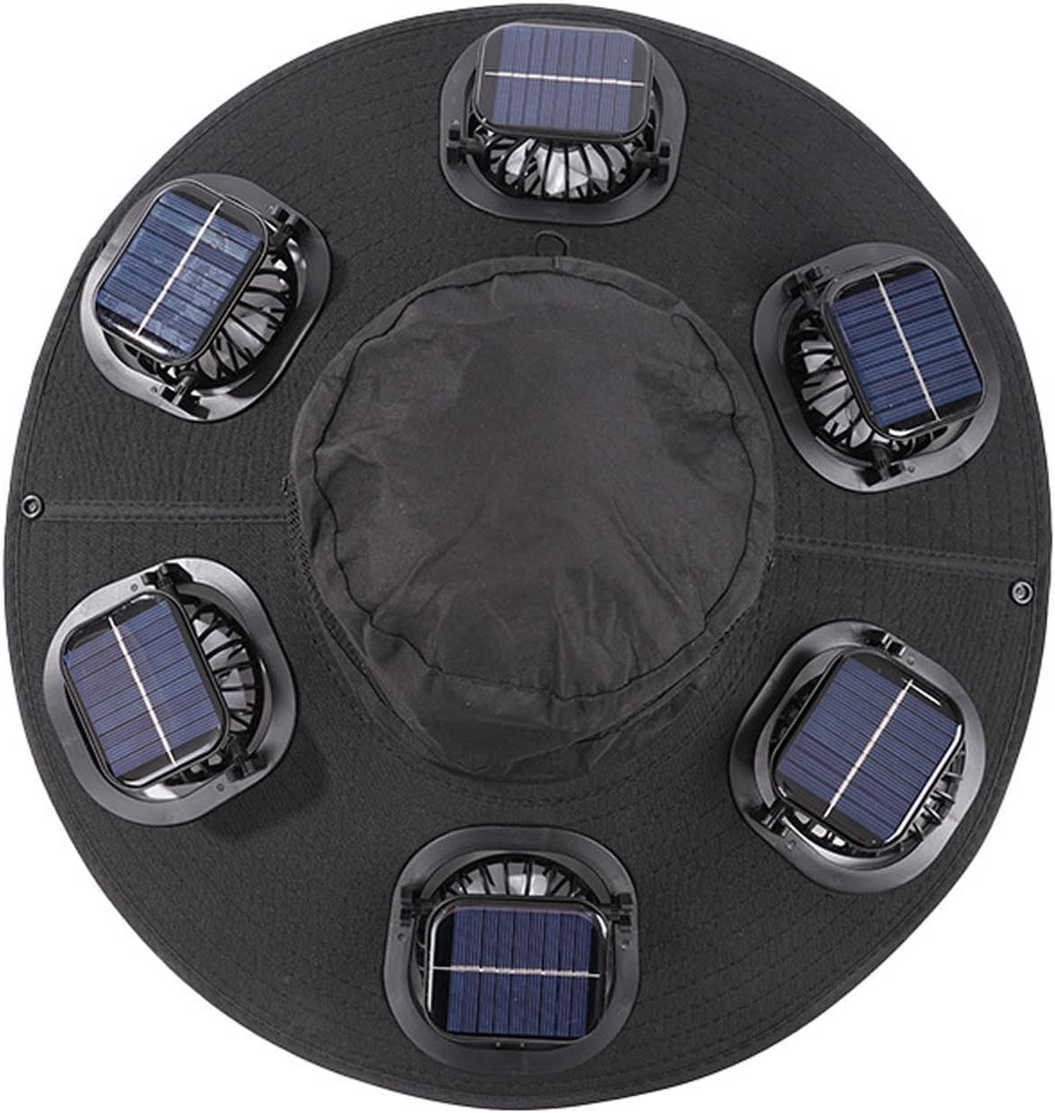 Hot 6 Fans Solar Fan Hat Breat - Fishing Hat review and price