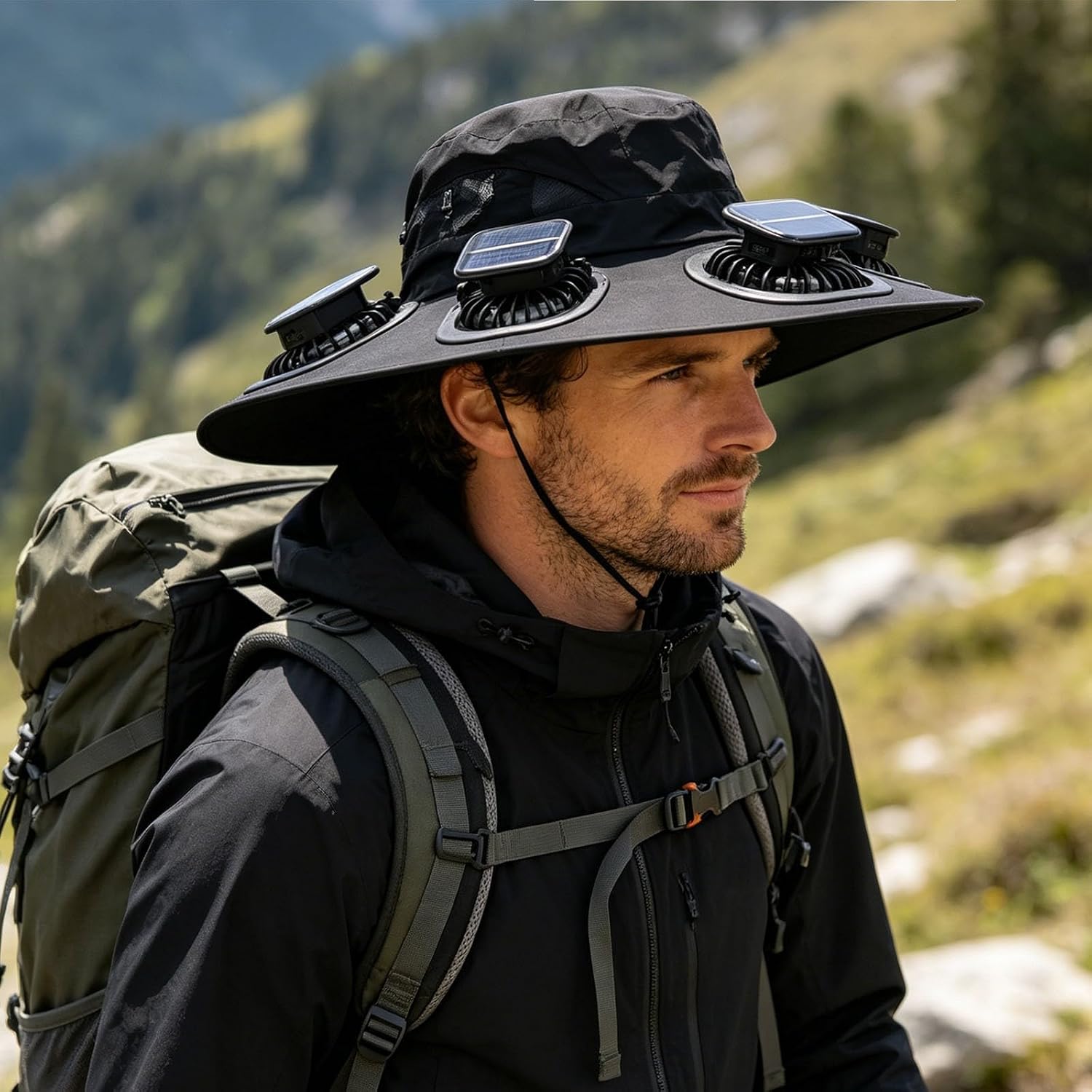 Hot 6 Fans Solar Fan Hat Breat - Fishing Hat review and price