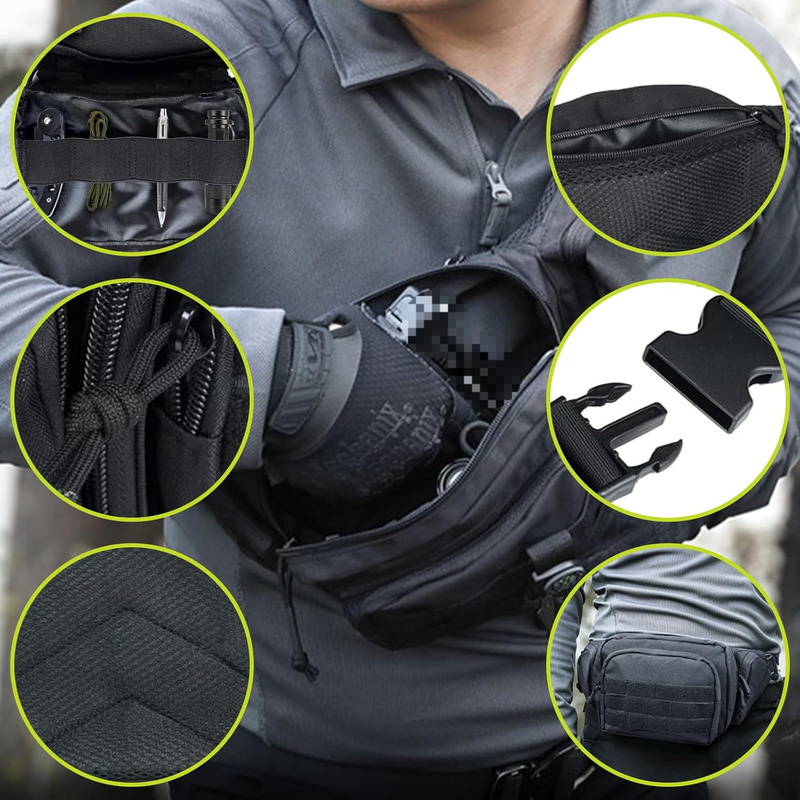 600D Oxford Multi-Pocket Waist - Fishing Belt review and price
