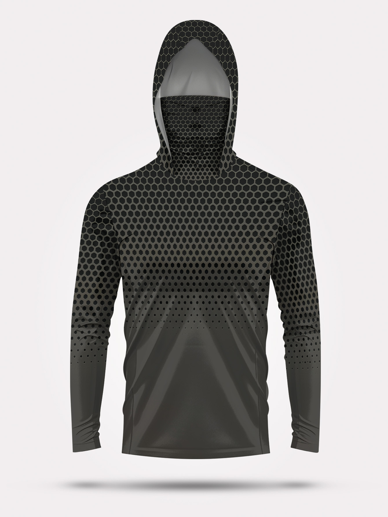 Men Hood Fishing Shirt long sl - Fishing Shirt Uv Protection review and price