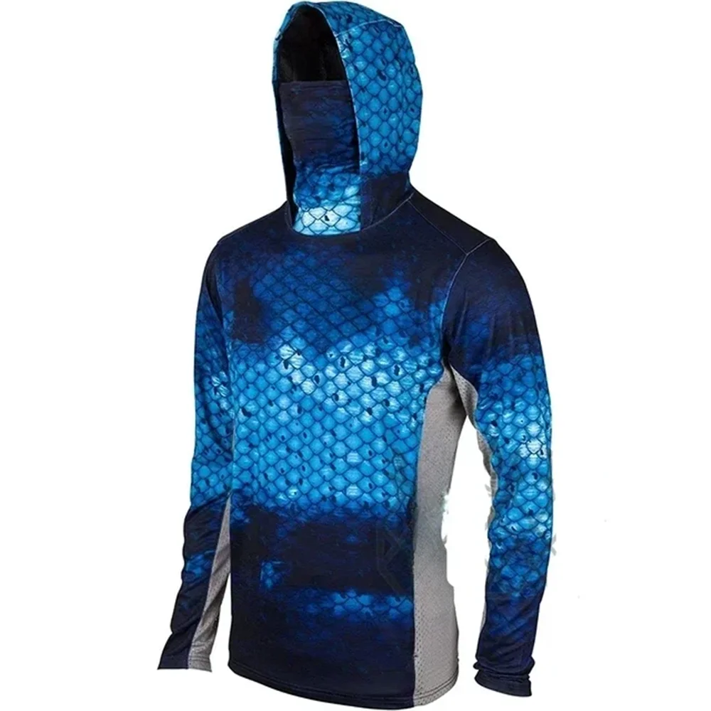 Camouflage Fishing Shirt Upf 5 - Fishing Mask Sun Protection review and price