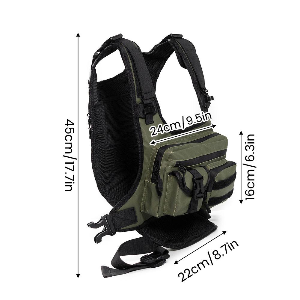 Multi Pocket Outdoor Tactical  - Fishing Bag Waterproof review and price