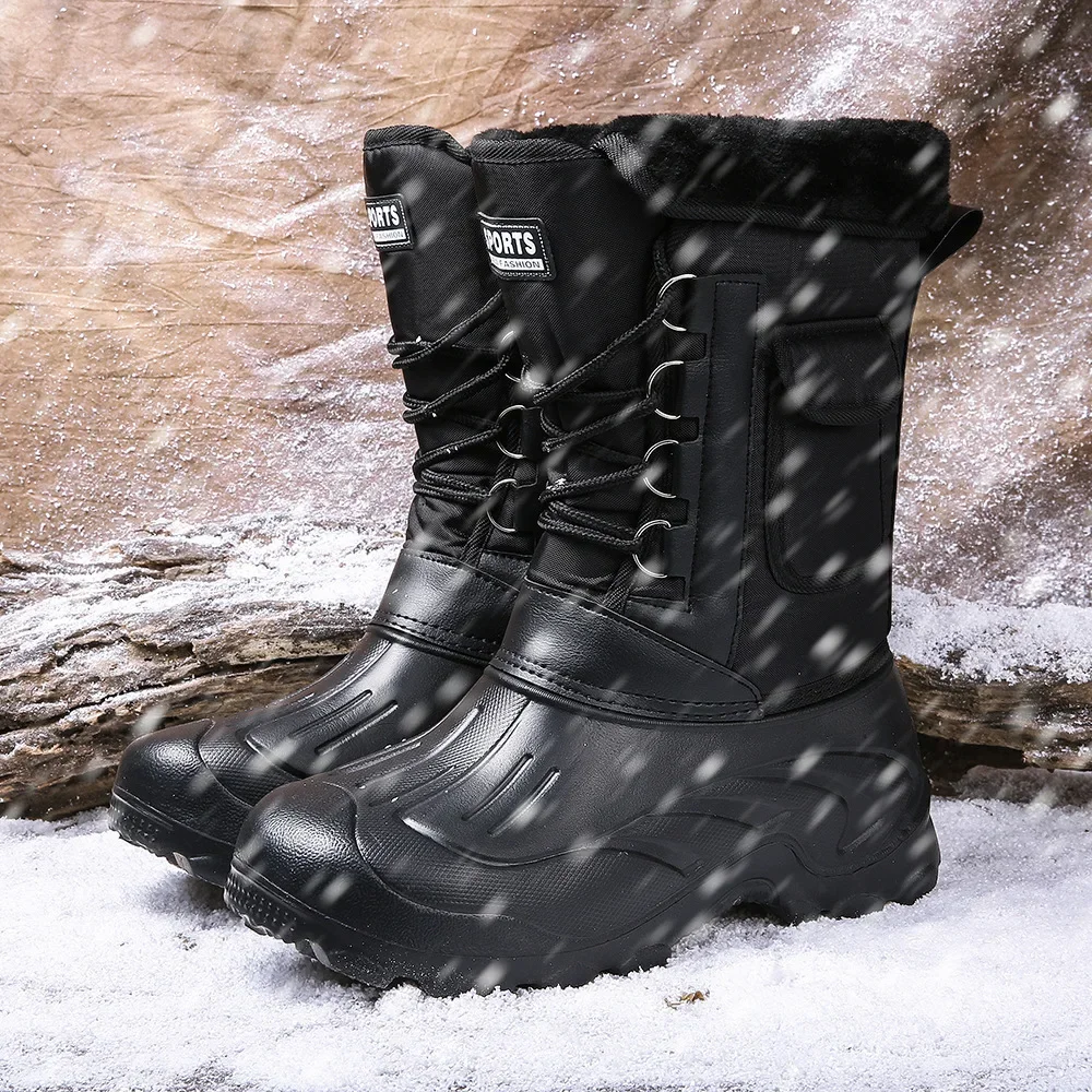 Men Winter Snow Boots Outdoor  - Fishing Boots review and price