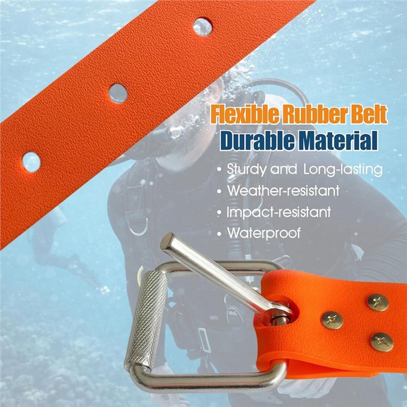【Price Drop !!】Rubber Diving B - Fishing Belt review and price