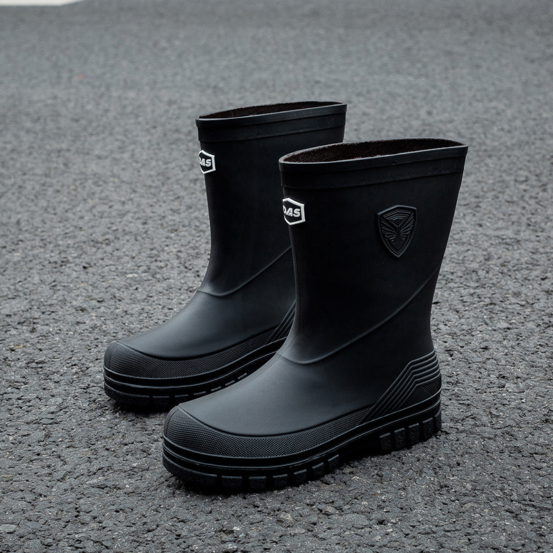 Men's Rain Boots Fashion Mid-C - Fishing Boots review and price