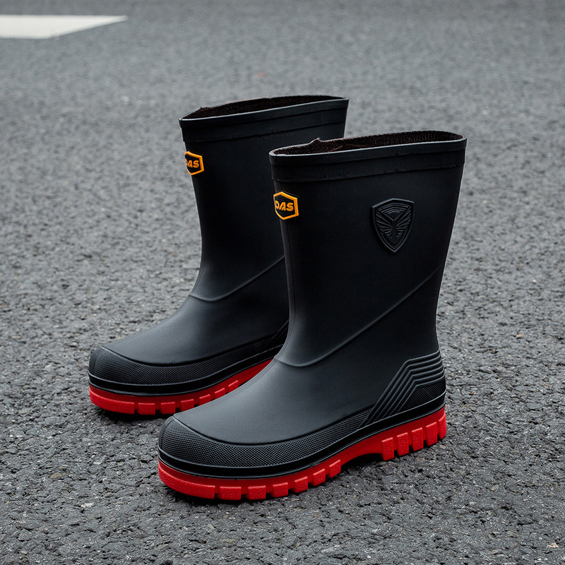 Men's Rain Boots Fashion Mid-C - Fishing Boots review and price
